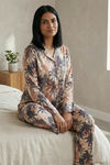 Zivame Buttersoft Knit Poly Pyjama Set - Maple Sugar — thumbnail 4